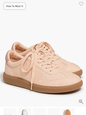 Women’s J. Crew City Tour Sneakers in Sunwashed Coral